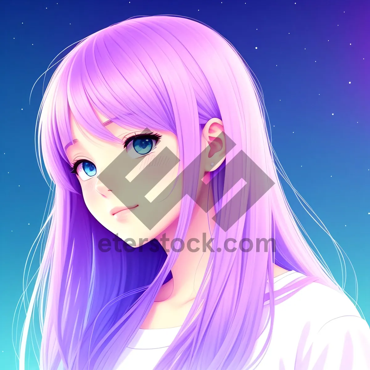 Picture of Blonde Sorcerer Lady with Stylish Personality