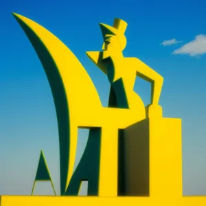 Creative 3D Graphic Design Symbolic Icon