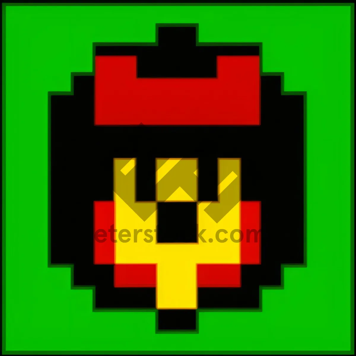 Picture of Excavation Site Icon: Digital Clock Symbol