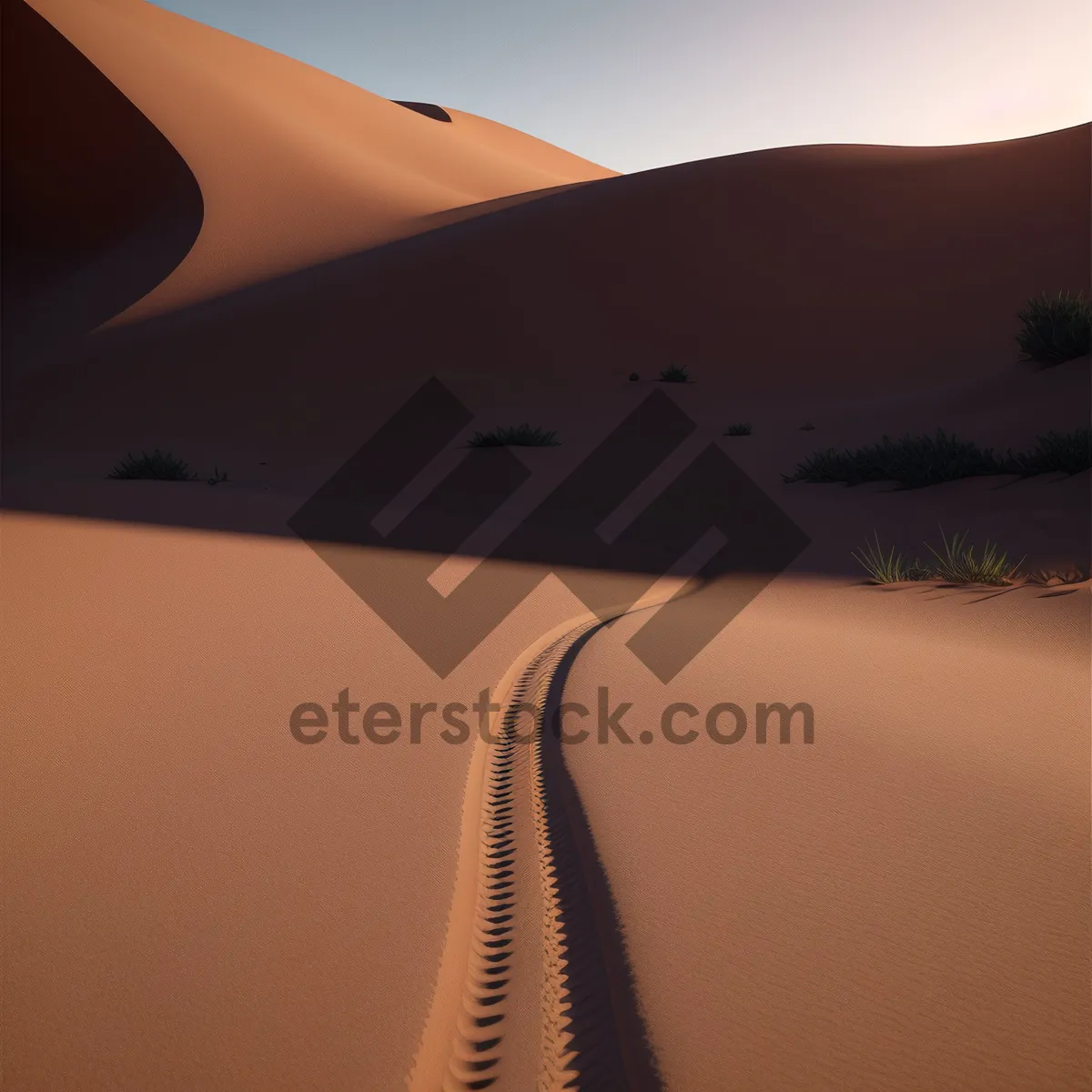 Picture of Sandy Serenity: A Majestic Desert Landscape