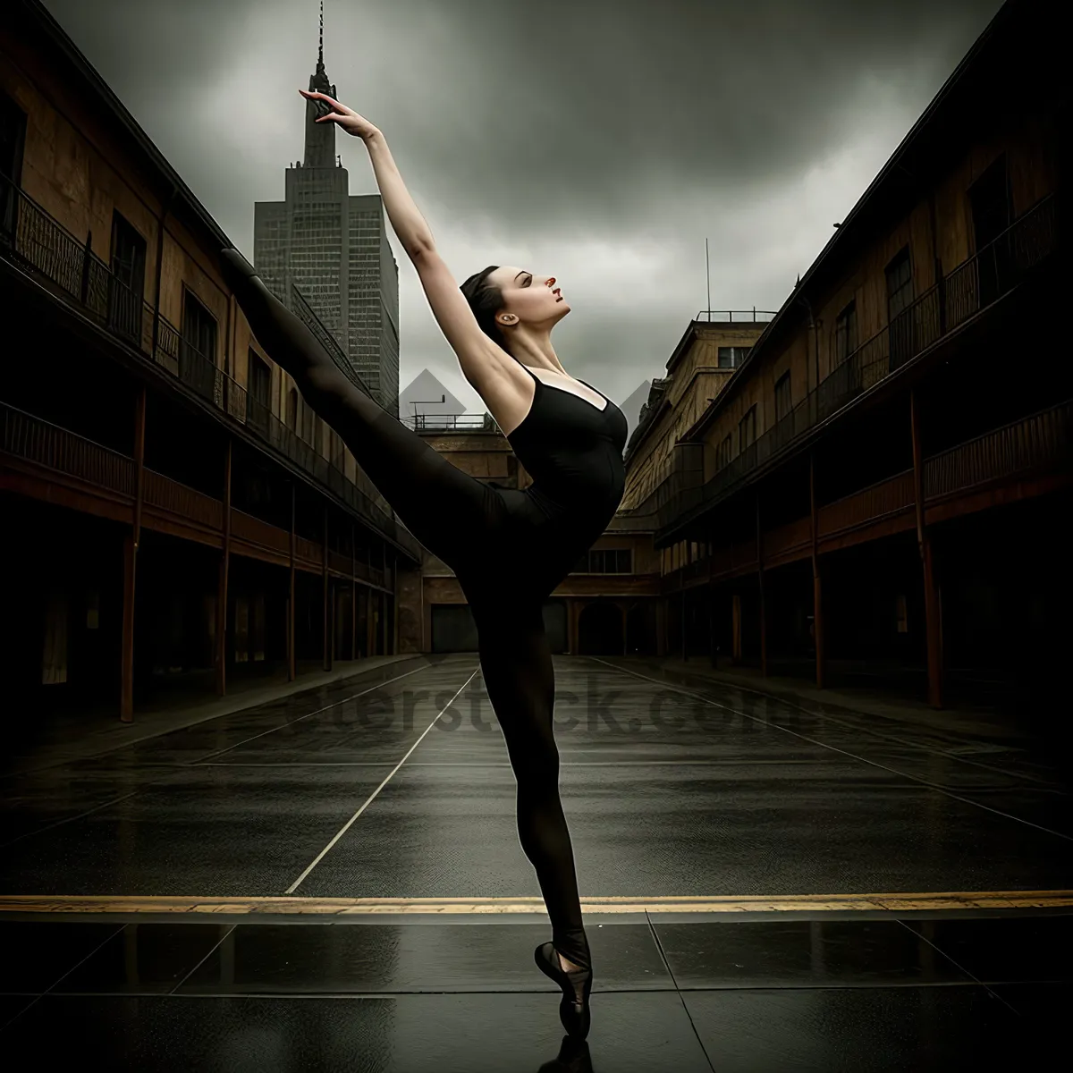 Picture of Elegant Dancer in Motion