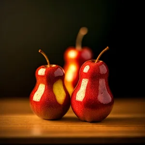 Sweet and Juicy Yellow Pear - Fresh and Healthy Fruit