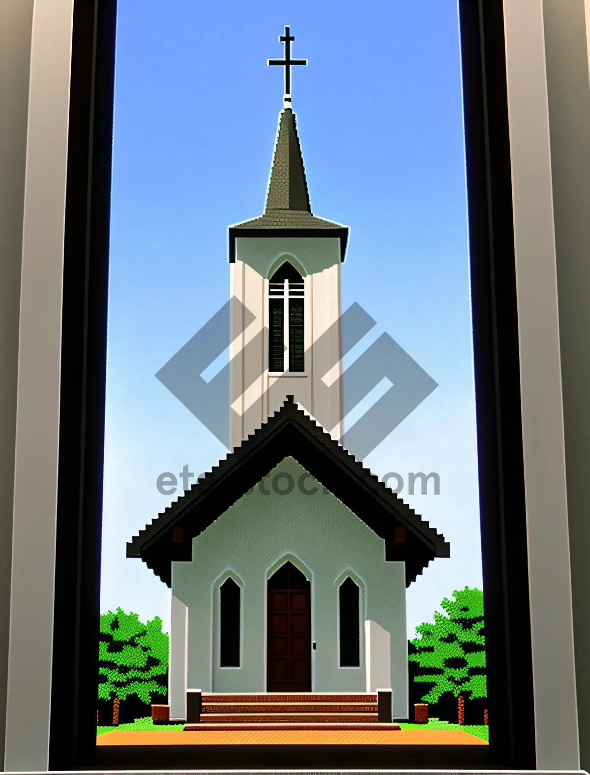 Picture of Skyline Sanctuary: Majestic Bell Tower Overlooking Historic City