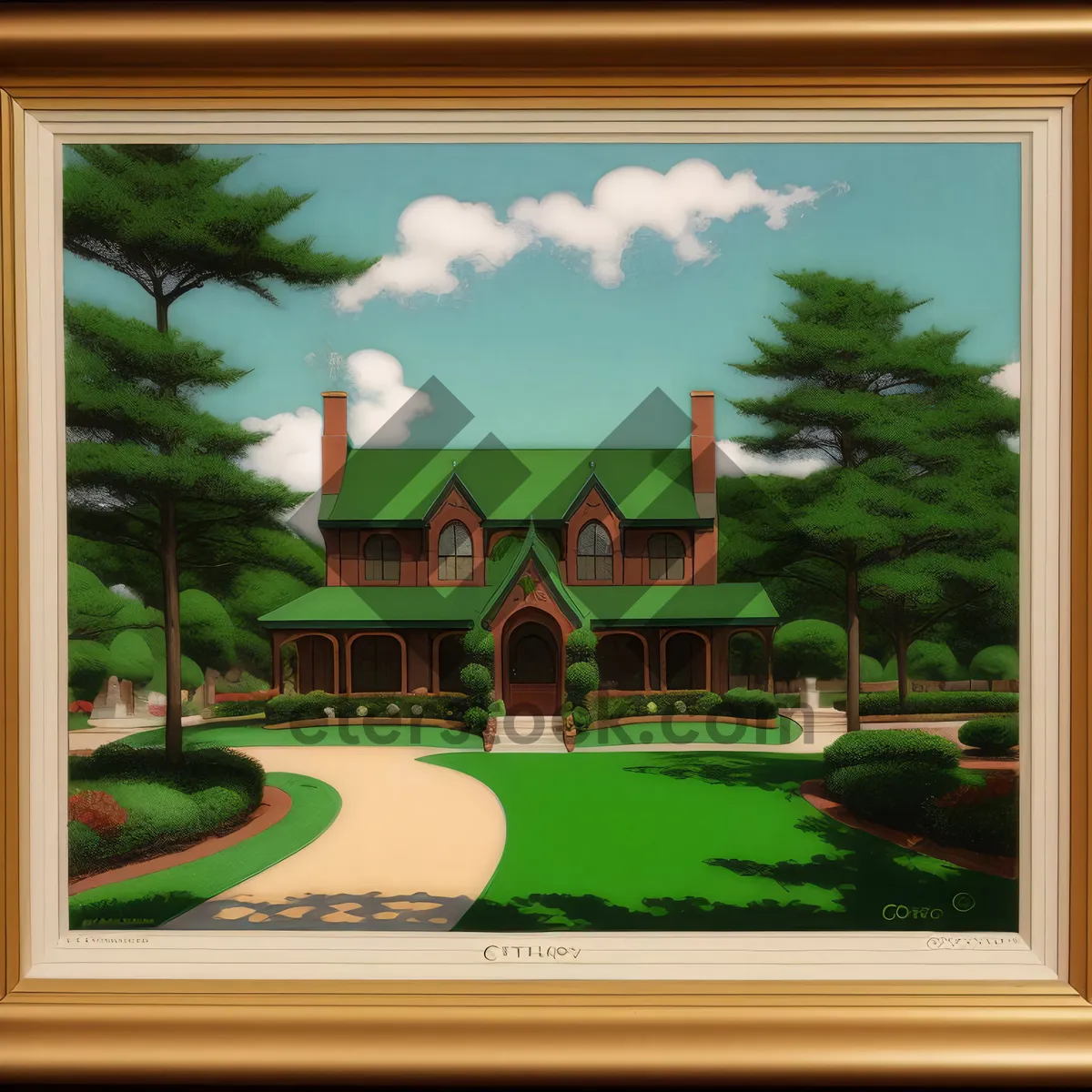 Picture of Elegant Villa with Stunning Balcony View