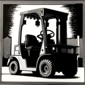 Efficient Delivery Truck for Industrial Transportation