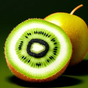 Fresh Juicy Kiwi Slice - Nutritious and Delicious Tropical Fruit