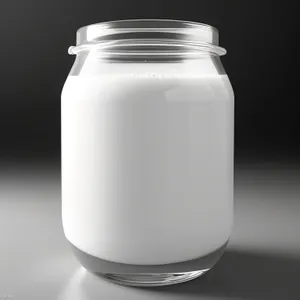 Fresh Milk in Glass Jar, a Healthy Dairy Delight