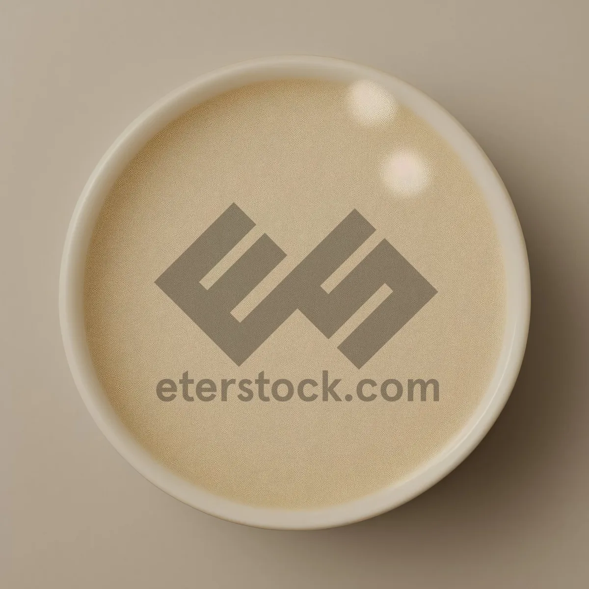 Picture of Hot coffee in a ceramic mug with saucer