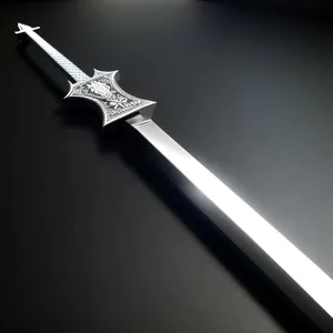 Sharp Dagger: Versatile Steel Weapon for Cutting and Letter Opening