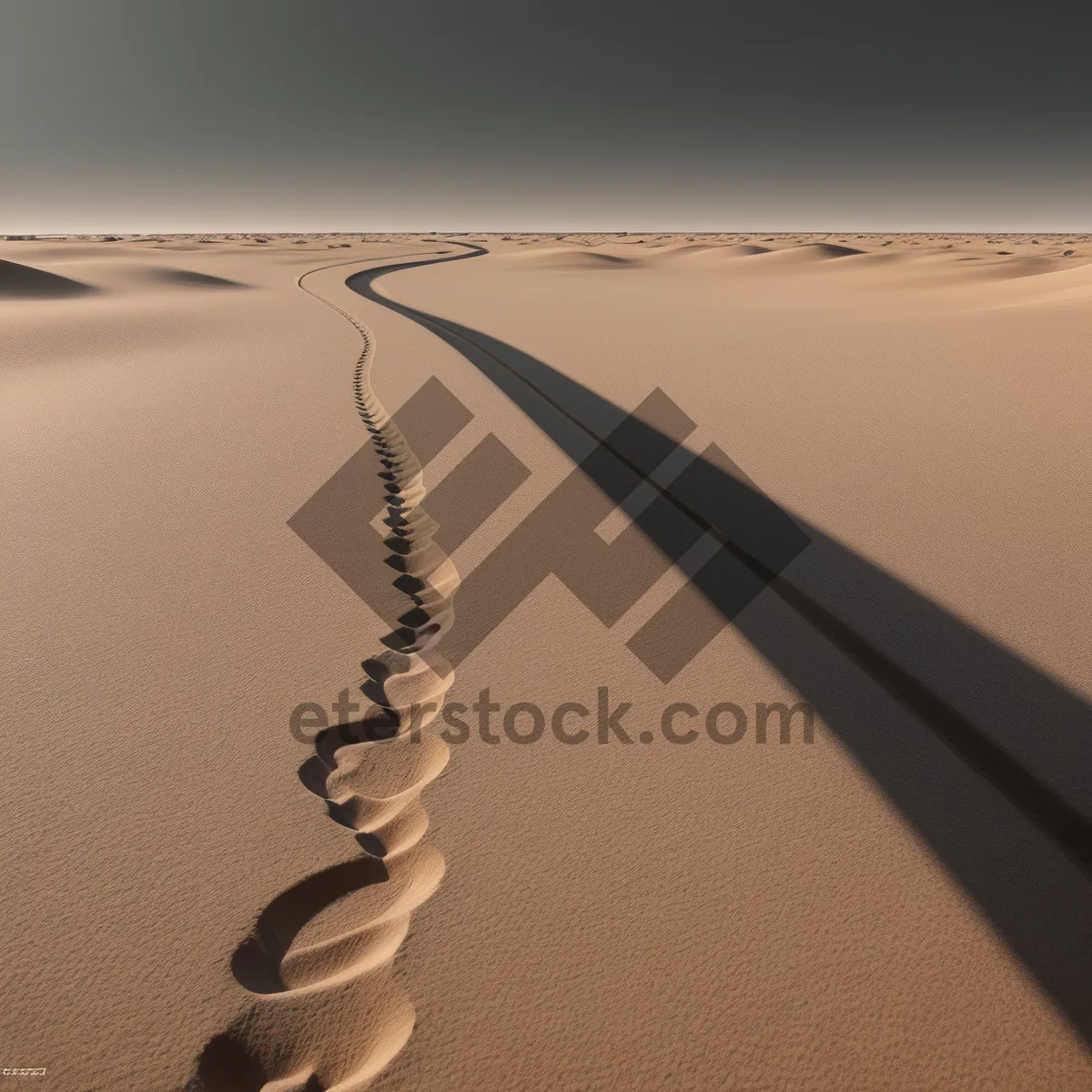Picture of Desert Chain: Majestic Sand Dune Landscape