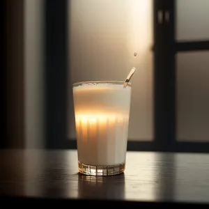 Golden Frothy Beer in Refreshing Glass