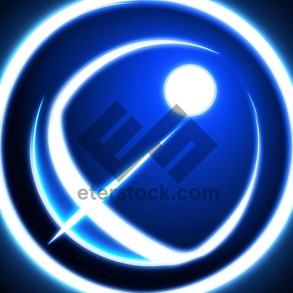 Picture of Shiny Glass Button Icon - Web Design