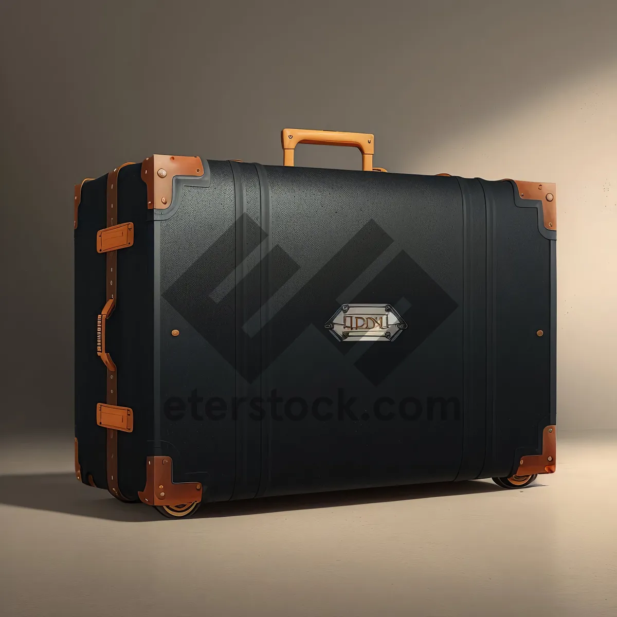 Picture of Retro Metal Box: Vintage Suitcase of Old Equipment.