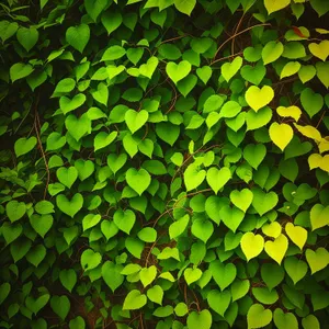 Vibrant Common Wood Sorrel Leaf in Garden