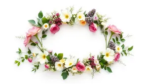 Rose petal bouquet in pink floral arrangement