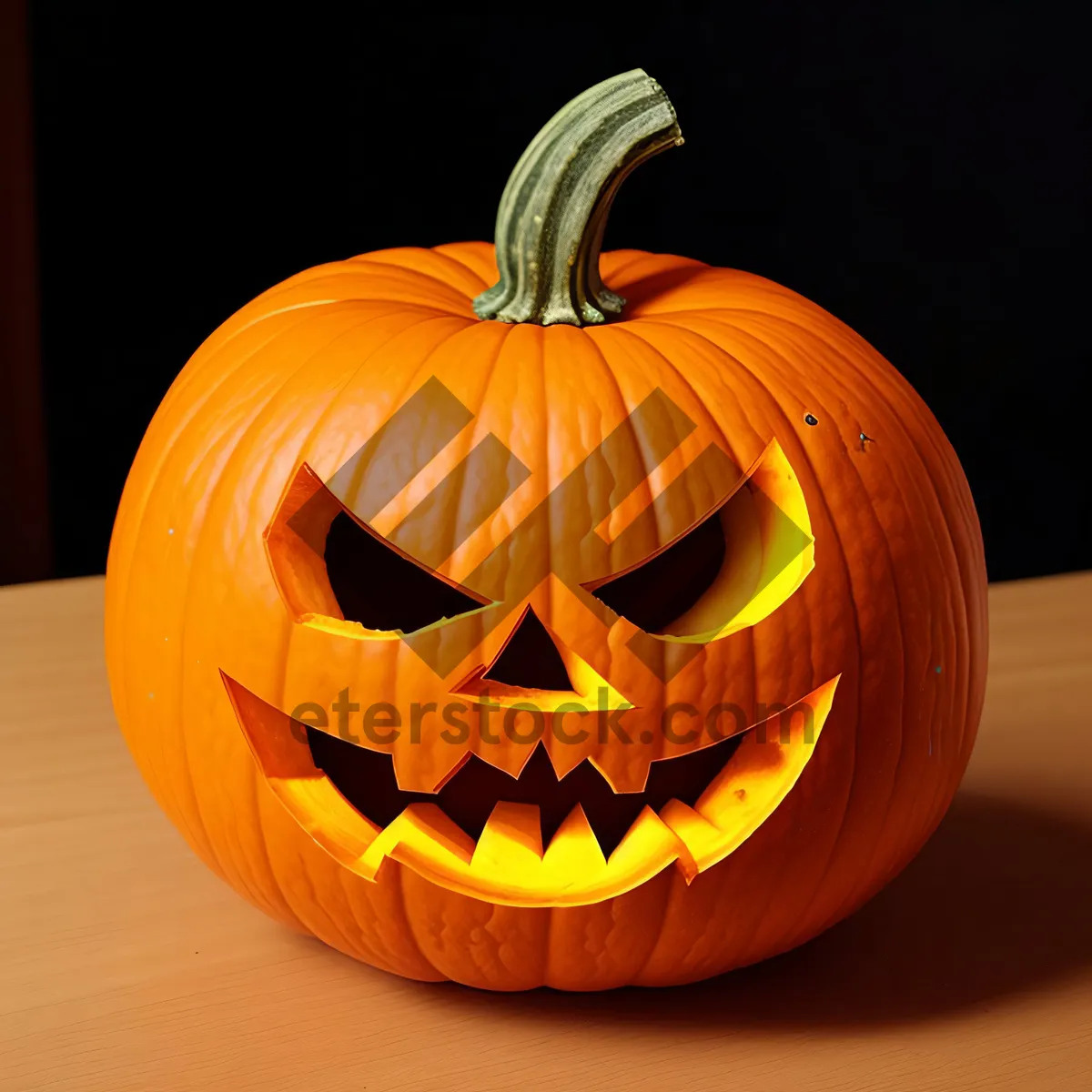 Picture of Spooky Jack-O'-Lantern Pumpkin Decoration