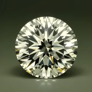 Sparkling Diamond Glass Gem