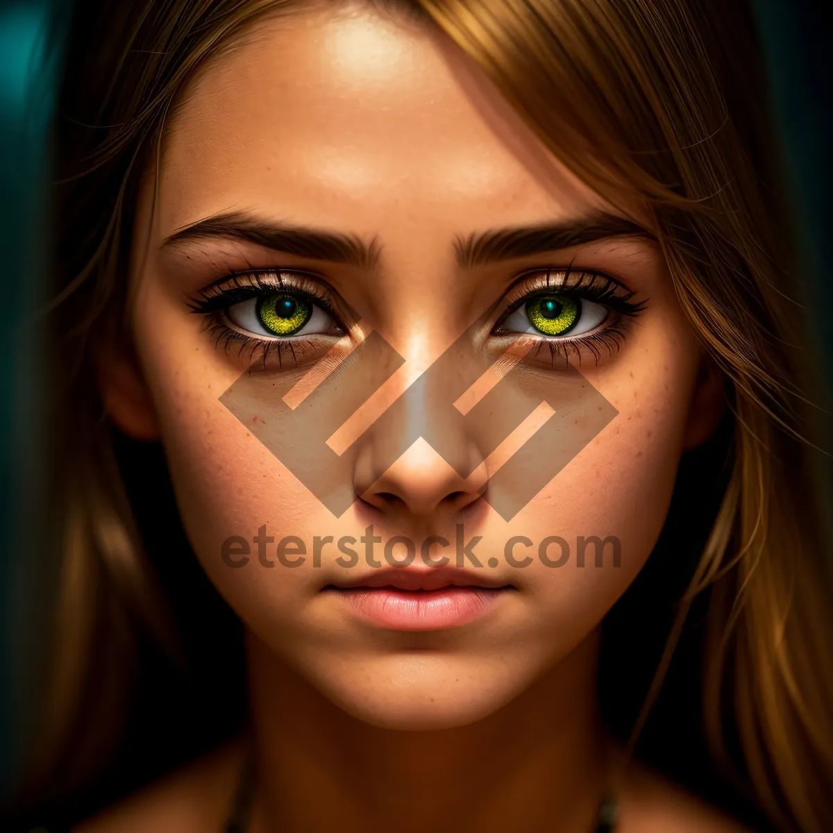Picture of Sensual Smasher: Attractive Closeup of a Lovely Lady