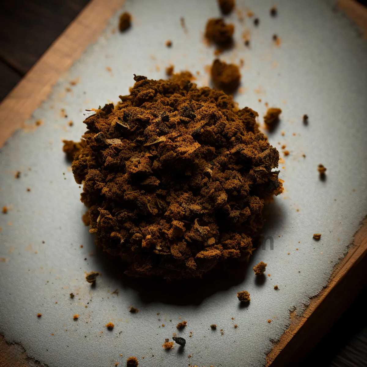 Picture of Pepper and Herb Spice Blend Closeup Shot