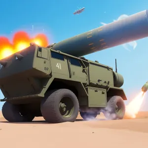 Skyward Rocket Launcher in Military Arsenal