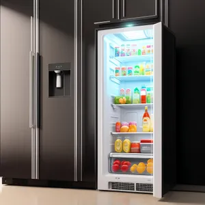 Cafeteria Vending Machine - Modern Tech Restaurant Device