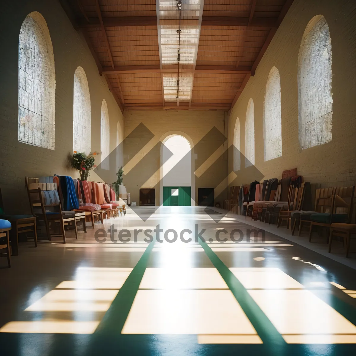 Picture of Modern City Bowling Hall Interior