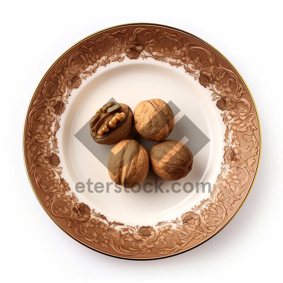 Picture of Organic Walnut Snack for Healthy Breakfast Option.