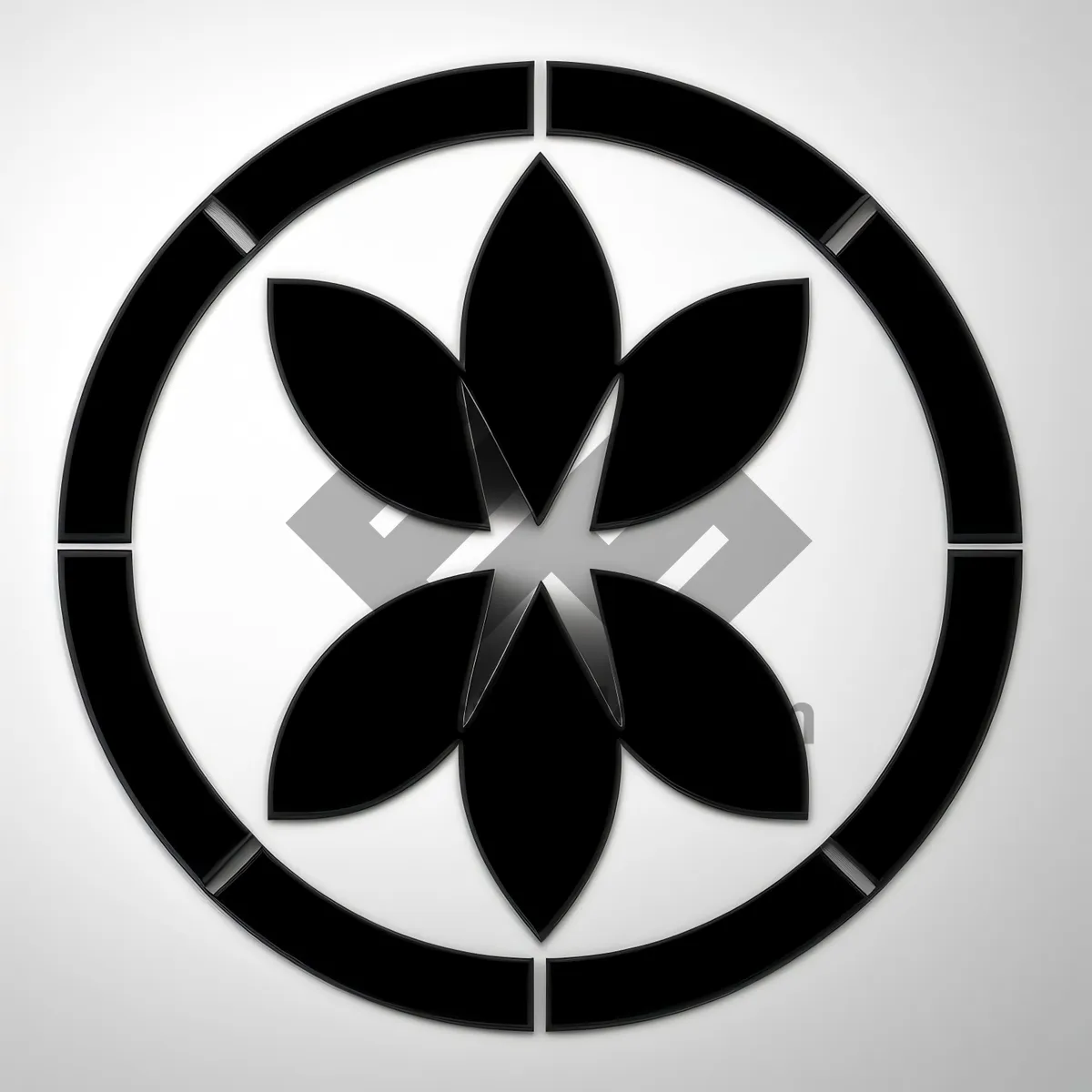 Picture of Poison Pirate Symbol in Black Graphic Design