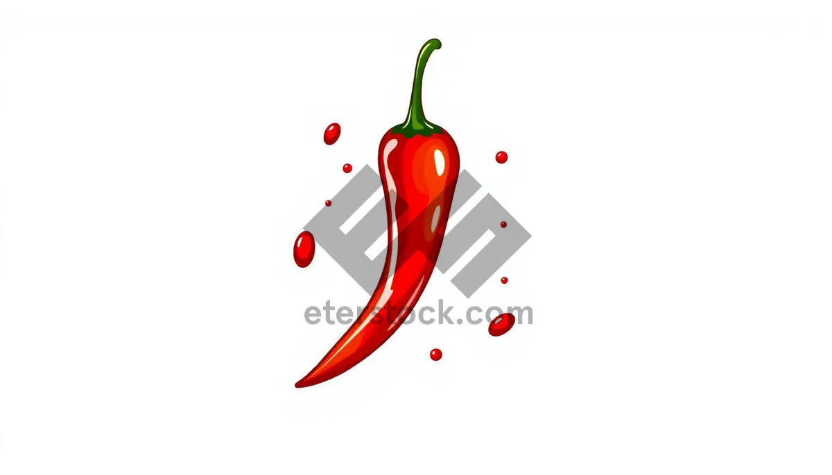 Picture of Cartoon Sweet Pepper Icon Design