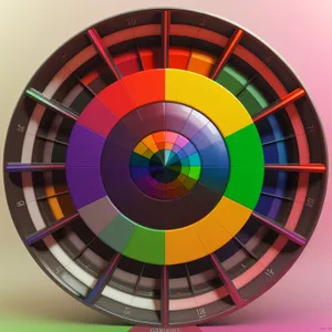 Colorful Audio Storage Disk