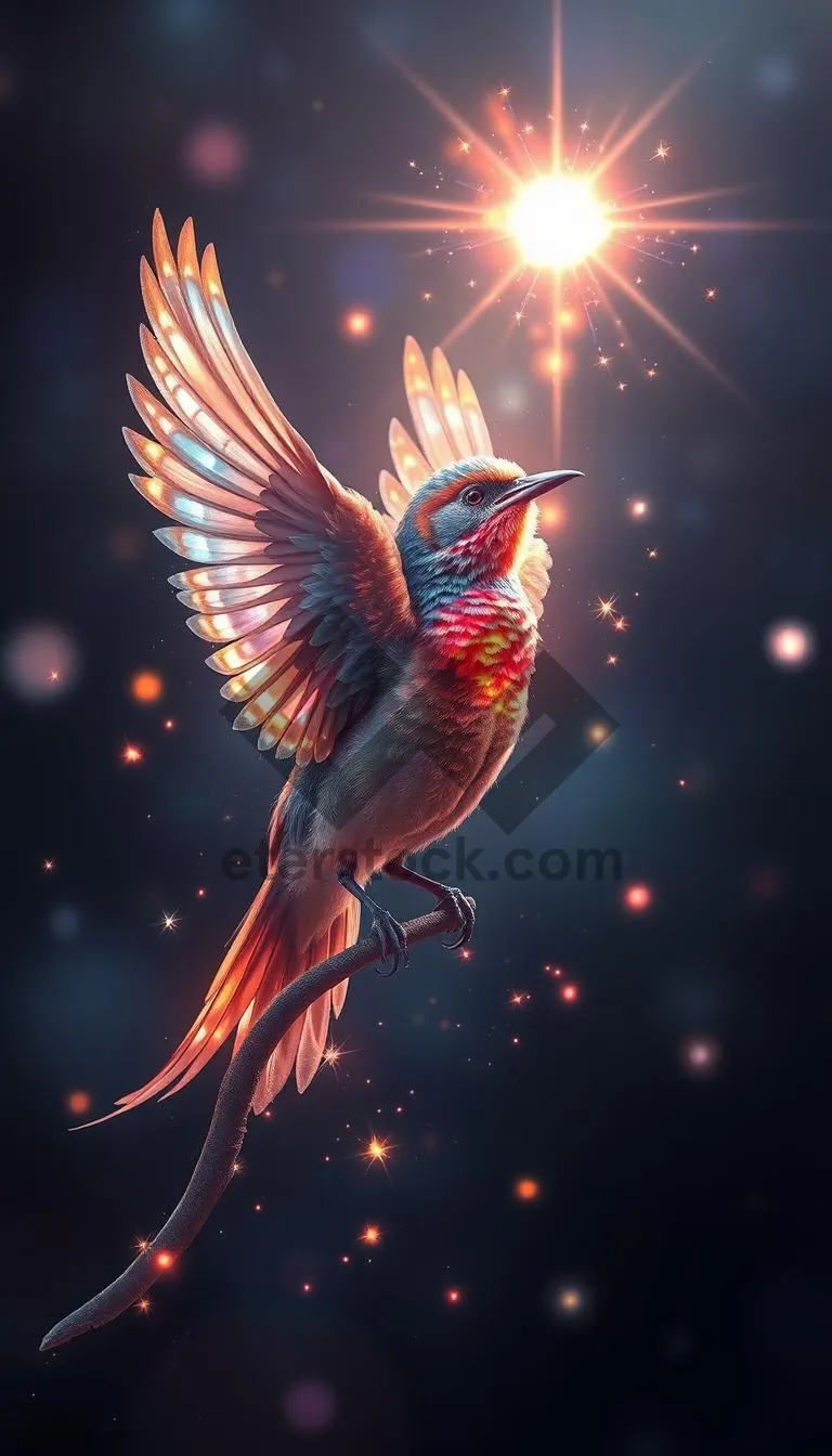 Picture of Feathered Flight in Sunlight