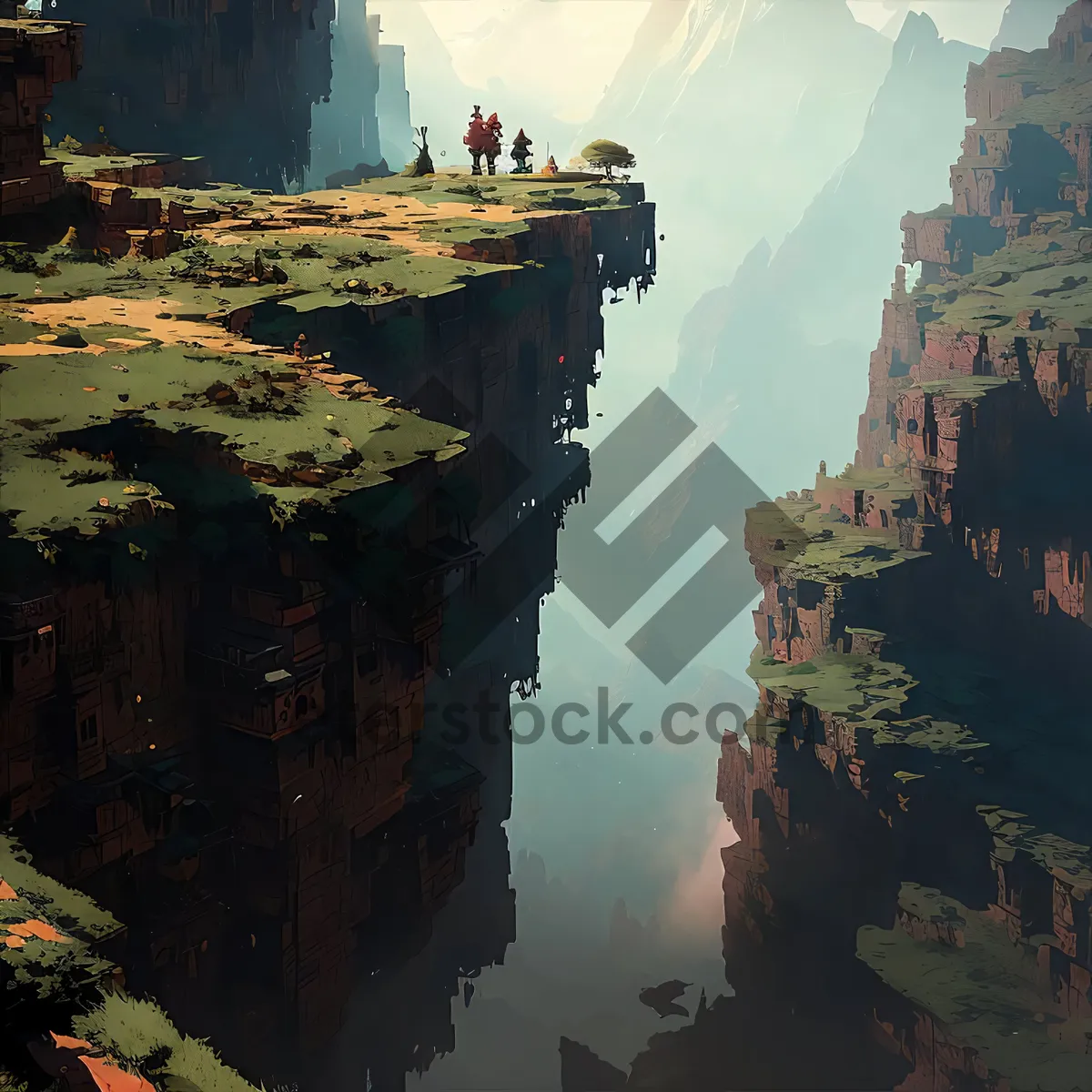 Picture of Coastal Fortress by the Sea