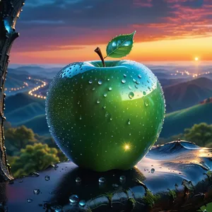 Granny Smith Apple Holiday Decoration