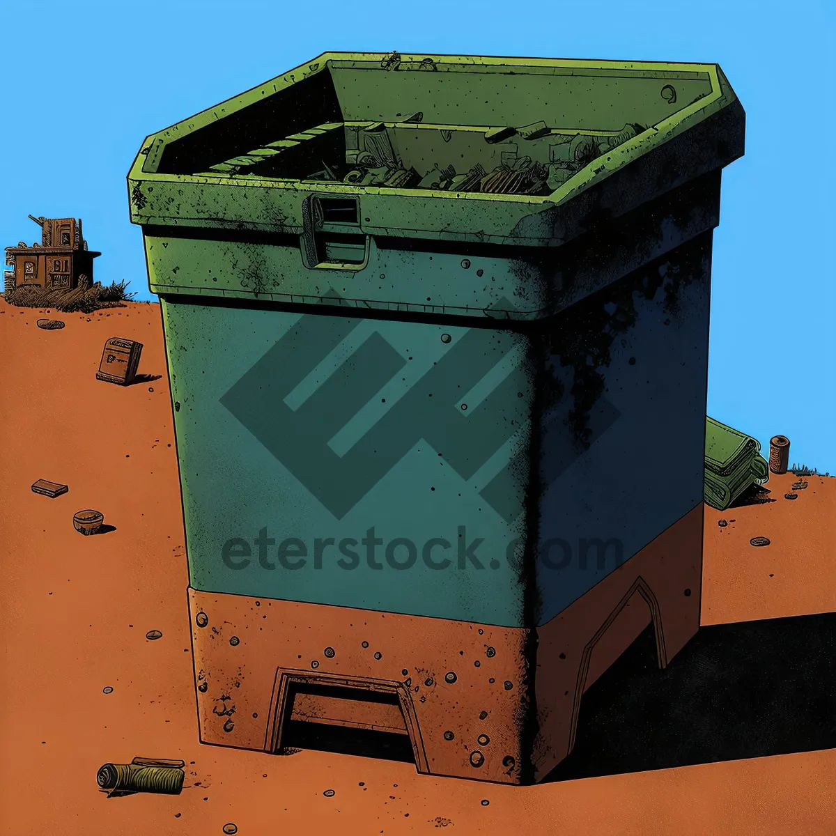 Picture of Crusher Box: Container for Crushing Devices