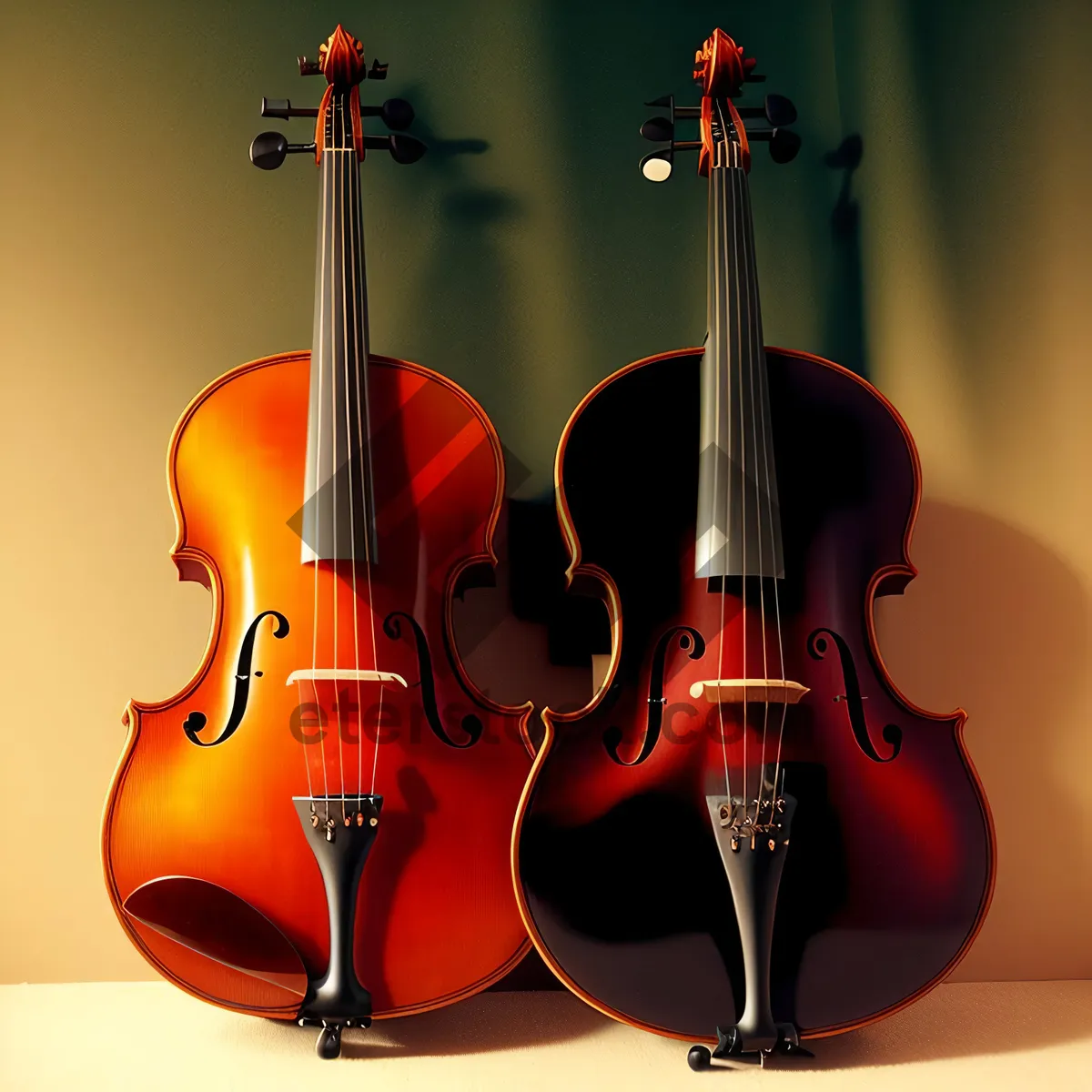 Picture of Melodic Strings: Embracing Musical Harmony