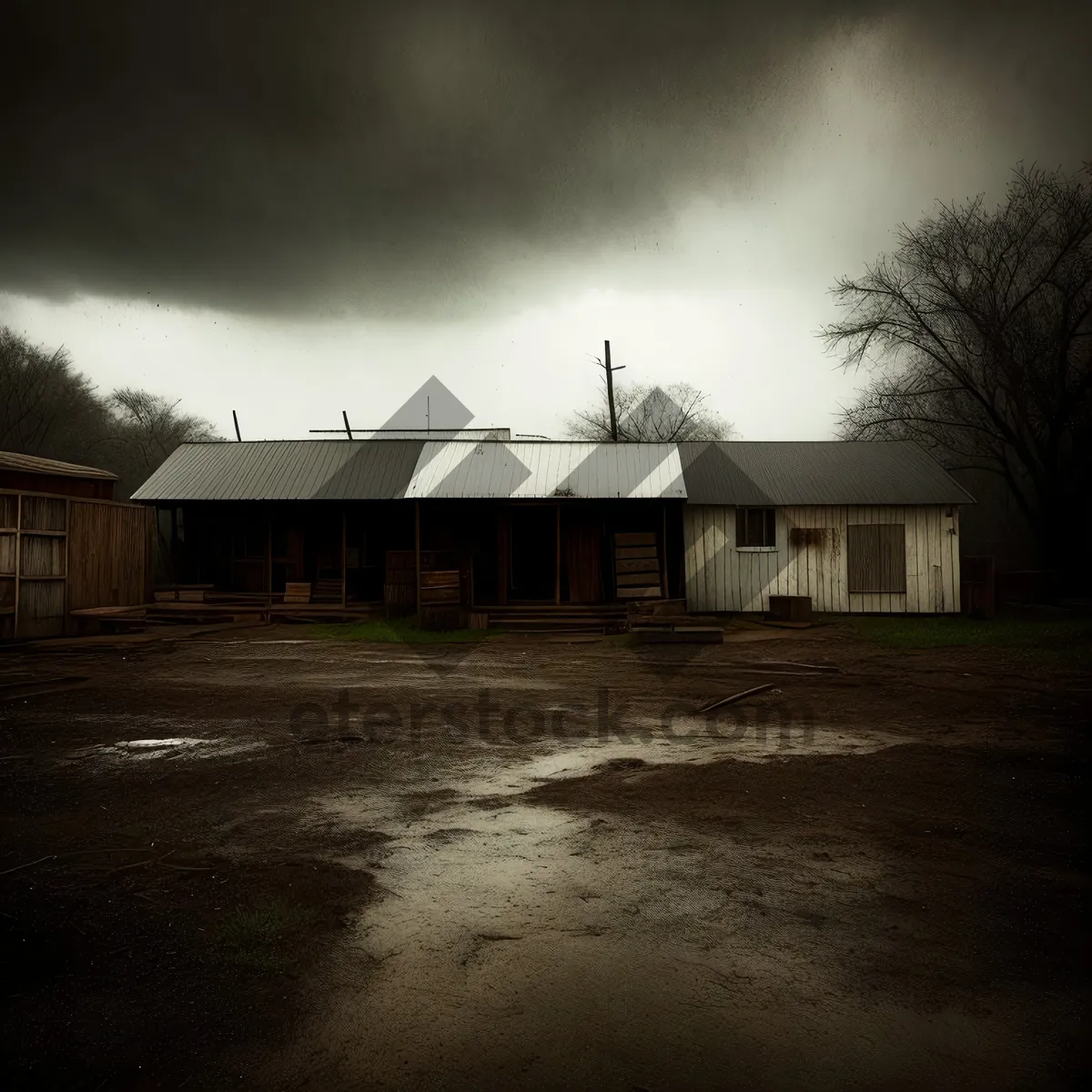 Picture of Rural Mobile Home in Serene Sky