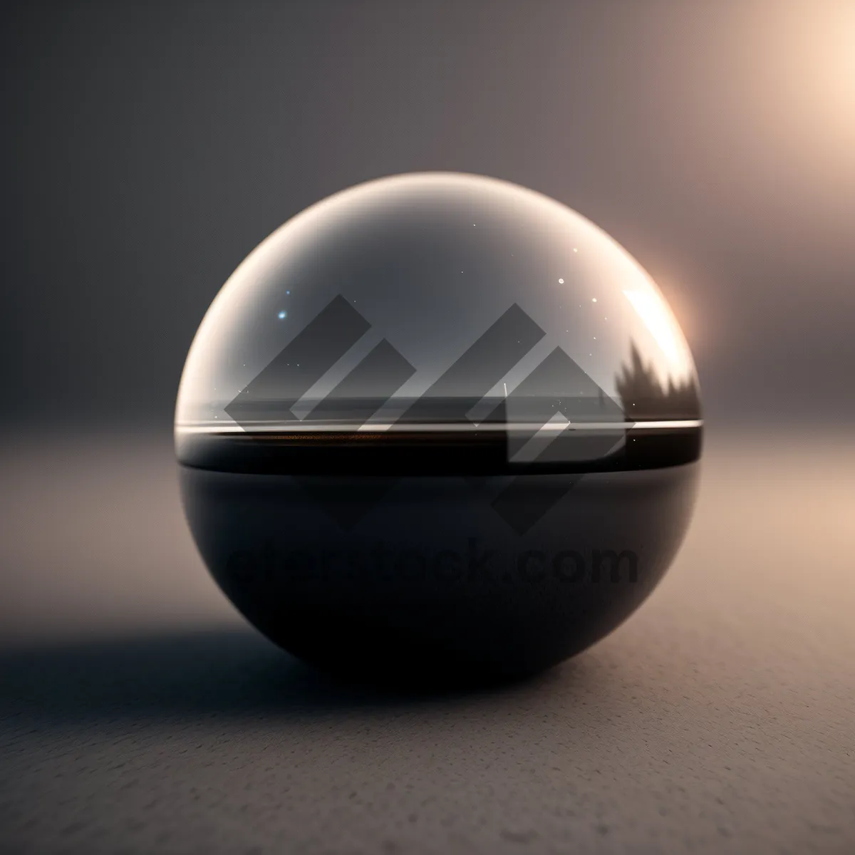 Picture of Shiny Glass Sphere Ball Icon