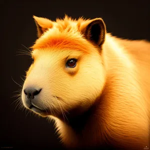 Cute Fluffy Bunny with Adorable Whiskers