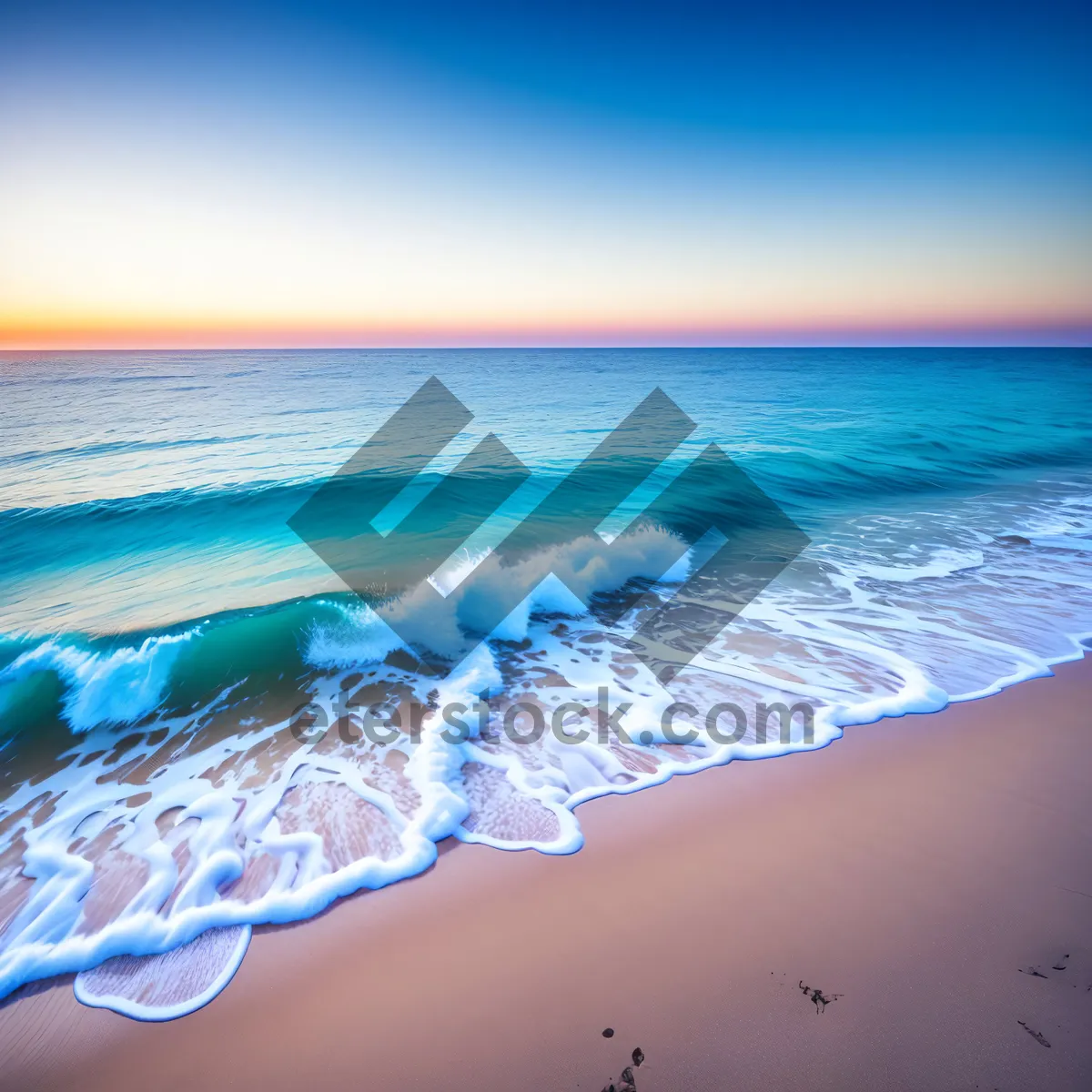 Picture of Turquoise Waters and Sandy Beach Bliss