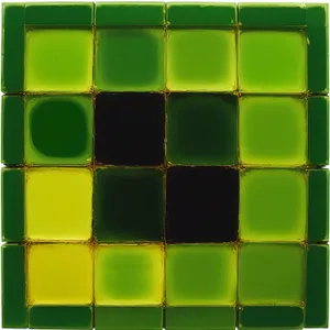 Honeycomb Mosaic Square Box Design