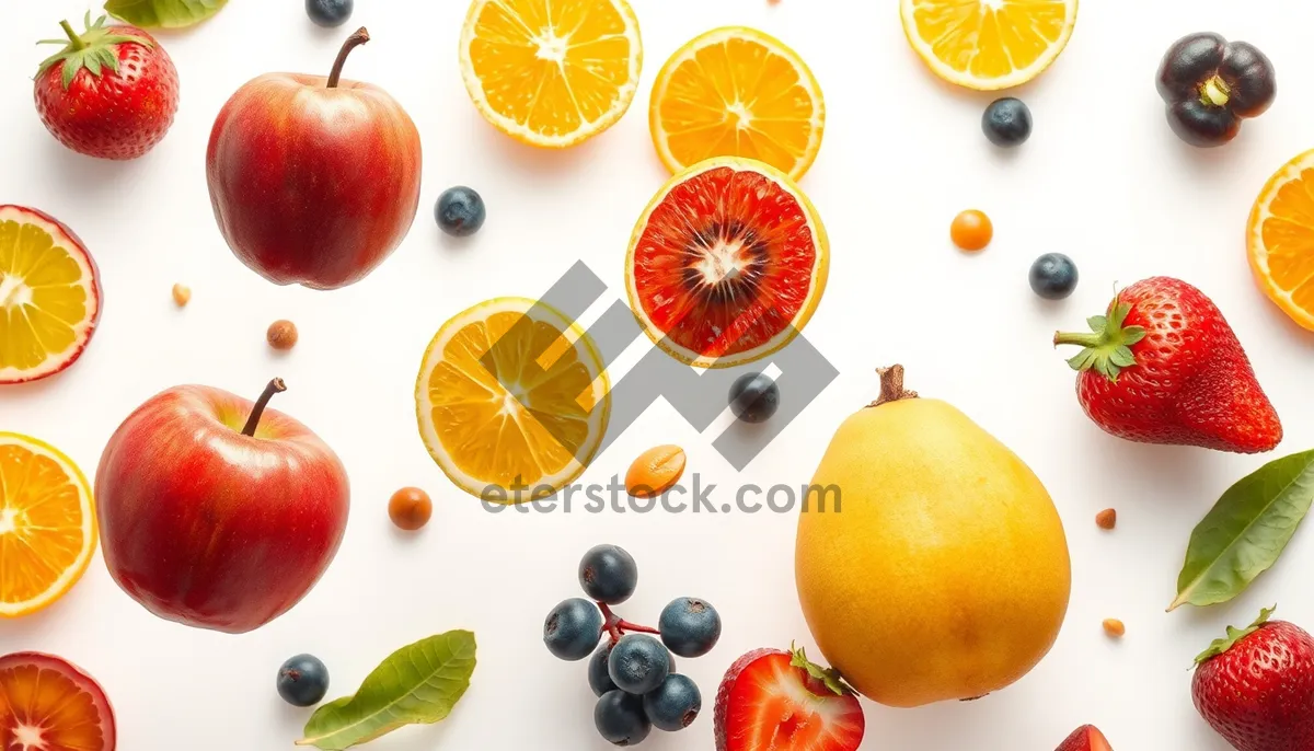 Picture of Colorful Fresh Fruits - Healthy and Delicious Options