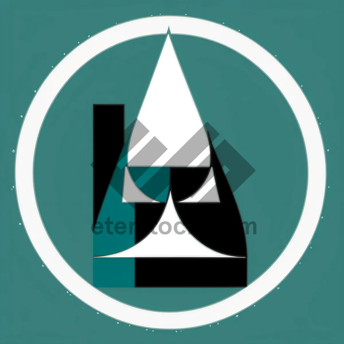 Picture of Symbolic Flag Design: Heraldry-inspired Graphic Icon