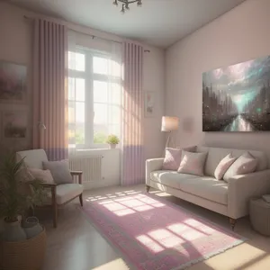 Cozy Modern Living Room with Stylish Decor