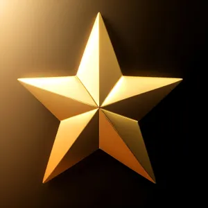 Shimmering Diamond Star Symbol