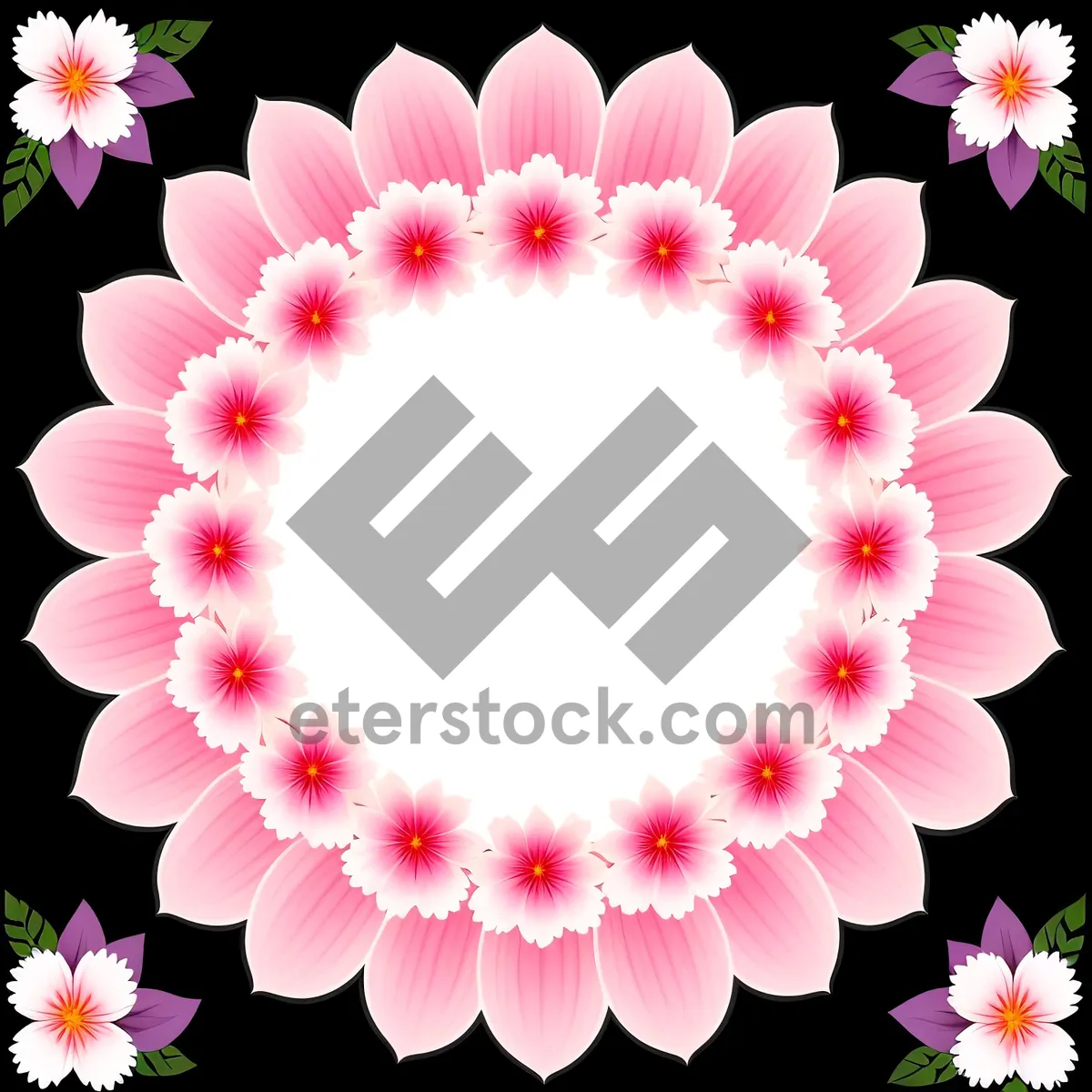 Picture of Pretty in Pink Floral Blossom