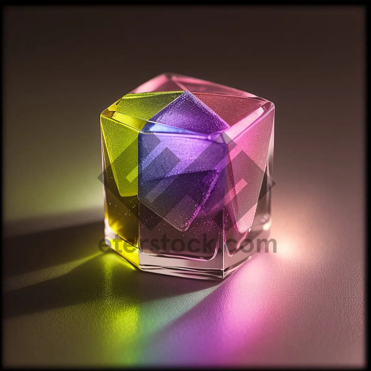 Picture of Gleaming Crystal Perfume Bottle