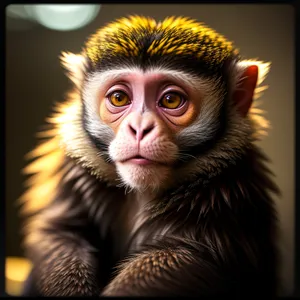 Mystic Wild Primate - Baby Monkey in Jungle