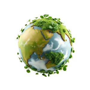 Global Planet Earth Map Icon Symbol