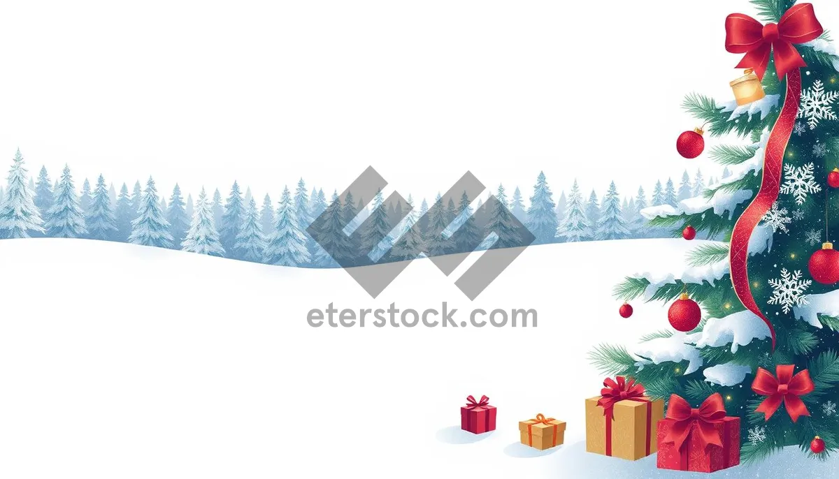 Picture of Winter Celebration Snowman Card with Floral Decorations