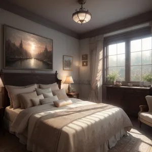 Modern Luxury Bedroom with Stylish Furniture and Elegant Decor